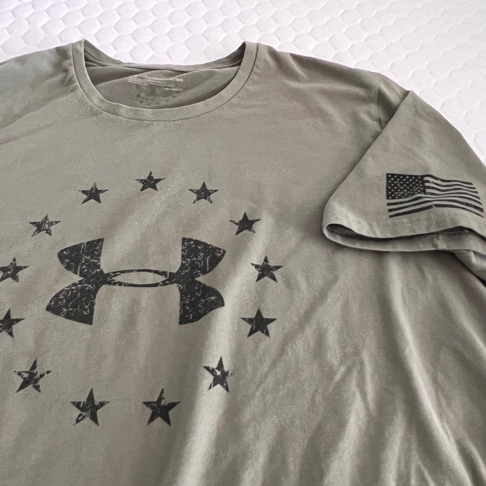 Men's Under Armour Green T-shirt XXL